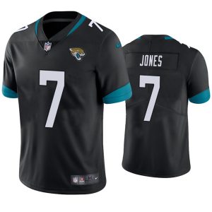 Jacksonville Jaguars #7 Zay Jones Black Vapor Untouchable Limited Stitched Jersey