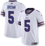 Buffalo Bills #5 Anthony Brown White 2024 Vapor Untouchable Limited Stitched Jersey