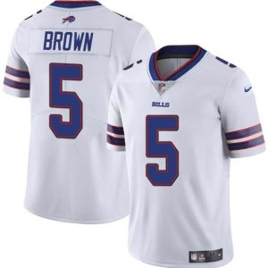 Buffalo Bills #5 Anthony Brown White 2024 Vapor Untouchable Limited Stitched Jersey
