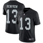 Raiders # Hunter Renfrow Black Vapor Untouchable Limited Stitched Jersey