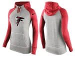 Nike Atlanta Falcons Performance Hoodie Grey Red_2