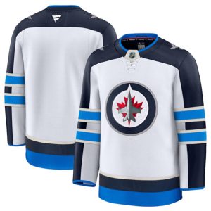 Winnipeg Jets Blank White 2024-25 Away Stitched Jersey
