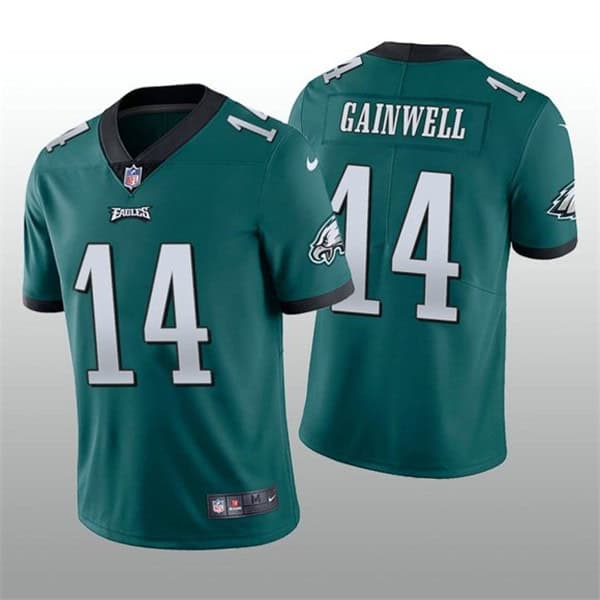 Philadelphia Eagles #14 Kenneth Gainwell Green Vapor Untouchable Stitched Football Jersey