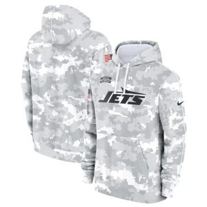 New York Jets 2024 Arctic Camo Salute To Service Club Fleece Pullover Hoodie