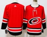 Carolina Hurricanes Red Stitched Adidas Jersey