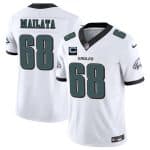 Philadelphia Eagles #68 Jordan Mailata White 2025 F.U.S.E. With 2-Star C Patch Vapor Untouchable Limited Stitched Jersey