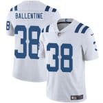 Indianapolis Colts #38 Corey Ballentine White 2025 Vapor Limited Stitched Jersey