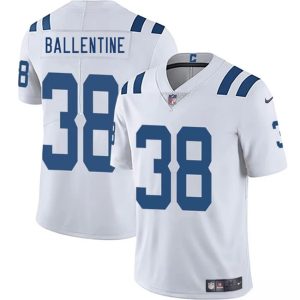 Indianapolis Colts #38 Corey Ballentine White 2025 Vapor Limited Stitched Jersey