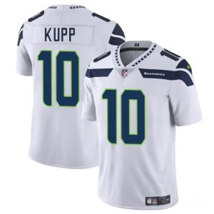 Seattle Seahawks #10 Cooper Kupp White 2025 Vapor Limited Stitched Jersey