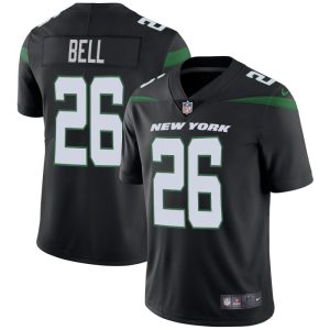 New York Jets #26 Le'Veon Bell Black Vapor Untouchable Limited Stitched Jersey