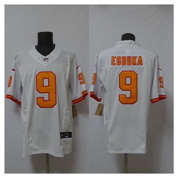 Tampa Bay Buccaneers #9 Emeka Egbuka White 2025 F.U.S.E. Vapor Limited Football Stitched Jersey