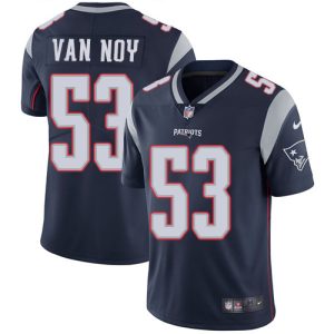 New England Patriots #53 Kyle Van Noy Navy Blue Vapor Untouchable Limited Stitched Jersey