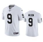 Las Vegas Raiders #9 Tyree Wilson White 2023 Draft Vapor Limited Stitched Jersey