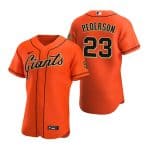 San Francisco Giants #23 Joc Pederson Orange Flex Base Stitched Jersey