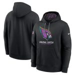 Arizona Cardinals Black 2024 Crucial Catch Club Pullover Hoodie