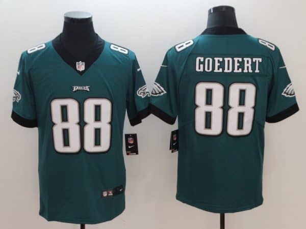 Eagles #88 Dallas Goedert Green Vapor Untouchable Limited Stitched Jersey