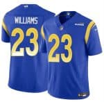 Los Angeles Rams #23 Kyren Williams Blue 2024 Vapor Untouchable Stitched Jersey
