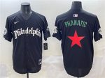 Philadelphia Phillies Black Gothic Phanatic Vapor Limited Stitched Jersey