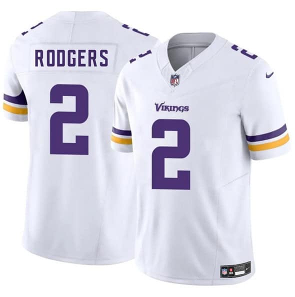 Minnesota Vikings #2 Isaiah Rodgers White 2025 F.U.S.E. Vapor Limited Stitched Jersey