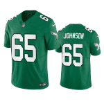 Philadelphia Eagles #65 Lane Johnson Green 2023 F.U.S.E. Vapor Untouchable Stitched Jersey