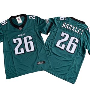 Philadelphia Eagles #26 Saquon Barkley Green 2024 F.U.S.E. Vapor Untouchable Limited Stitched Jersey