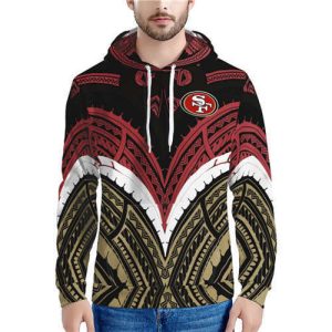 San Francisco 49ers Red Black Hoodie