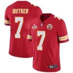Kansas City Chiefs #7 Harrison Butker Red 2021 Super Bowl LV Limited Stitched Jersey