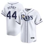 Tampa Bay Rays #44 Ryan Pepiot White Home Limited Stitched Jersey