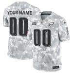 Philadelphia Eagles Custom 2024 F.U.S.E Arctic Camo Salute To Service Limited Stitched Jersey