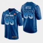 San Francisco 49ers #85 George Kittle Blue Stitched Jersey