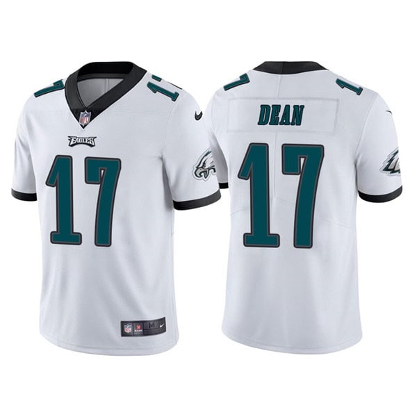 Philadelphia Eagles #17 Nakobe Dean White Vapor Untouchable Limited Stitched Jersey