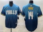 Philadelphia Phillies #14 Pete Rose Blue 2024 City Connect Limited Stitched Jersey