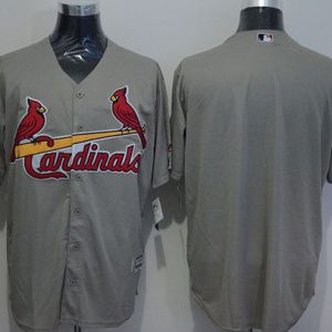 Cardinals Blank Grey New Cool Base Stitched Jersey
