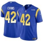 Los Angeles Rams #42 Ethan Evans Blue 2025 F.U.S.E. Vapor Untouchable Stitched Jersey