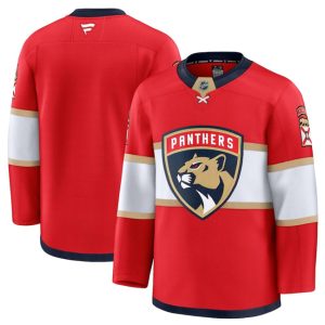 Florida Panthers Blank Red 2024-25 Home Stitched Jersey