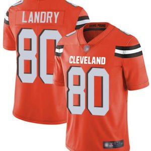 Cleveland Browns #80 Jarvis Landry Orange Vapor Untouchable Limited Stitched Jersey