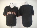 Giants Blank Black Fashion Stitched Jersey