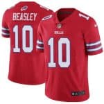 Buffalo Bills #10 Cole Beasley Red Vapor Untouchable Limited Stitched Jersey