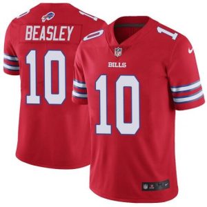 Buffalo Bills #10 Cole Beasley Red Vapor Untouchable Limited Stitched Jersey