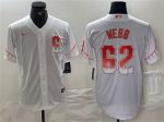 San Francisco Giants #62 Logan Webb White City Connect Cool Base Stitched Jersey