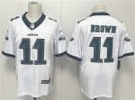 Philadelphia Eagles #11 A.J. Brown White 2024 New Vapor Untouchable Limited Football Stitched Jersey