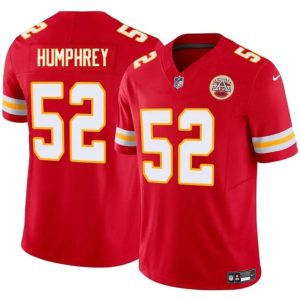 Kansas City Chiefs #52 Creed Humphrey Red 2024 F.U.S.E Vapor Untouchable Limited Stitched Jersey