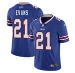 Buffalo Bills #21 Darrynton Evans Blue 2025 Vapor Untouchable Limited Stitched Jersey