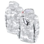 Arizona Cardinals 2024 Arctic Camo Salute To Service Club Fleece Pullover Hoodie