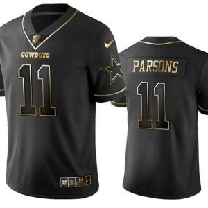 Dallas Cowboys #11 Micah Parsons Black Limited Stitched Jersey