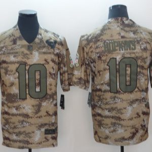 Texans #10 DeAndre Hopkins 2018 Camo Salute To Service Limited Stitched Jersey