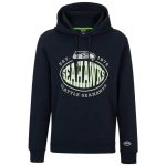 Seattle Seahawks Navy BOSS X Touchback Pullover Hoodie