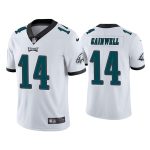 Philadelphia Eagles #14 Kenneth Gainwell White Vapor Untouchable Limited Stitched Jersey