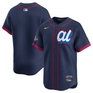 American League Blank Navy 2025 All-Star Edition Limited Stitched Jersey