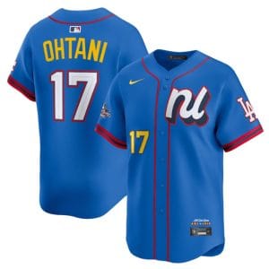 National League #17 Shohei Ohtani Blue 2025 All-Star Edition Limited Stitched Jersey